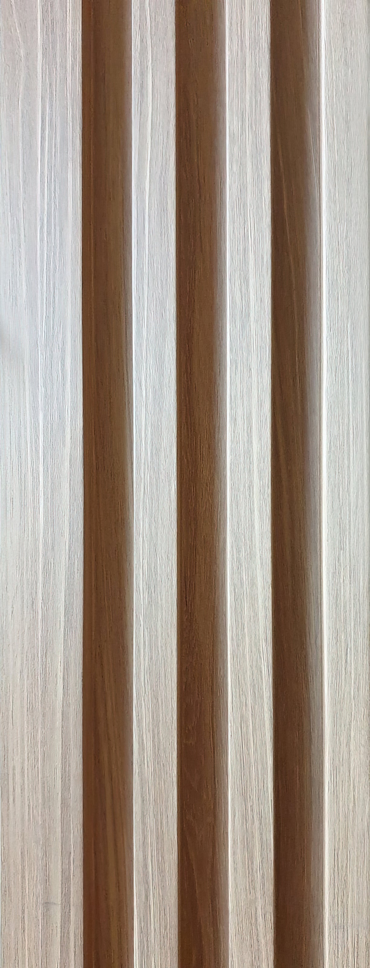 Oak Wood Fluted Wall