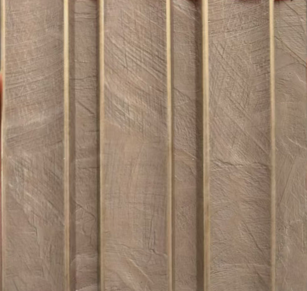 Brown Marble with Brass Line