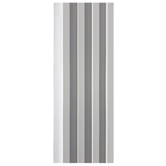 Cool White Fluted Wall