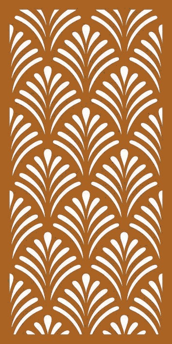 Fern Leaves  - Grille Panel