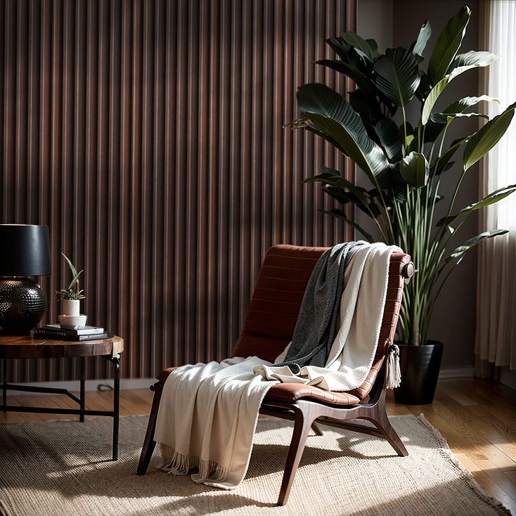 WPC INDOOR FLUTED WALL PANELS