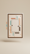 Advanced Navigation Menu Mockup Card