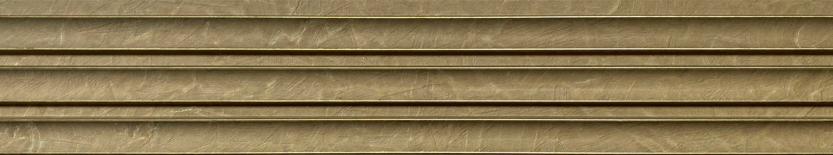 Brown Marble w/ Brass Line