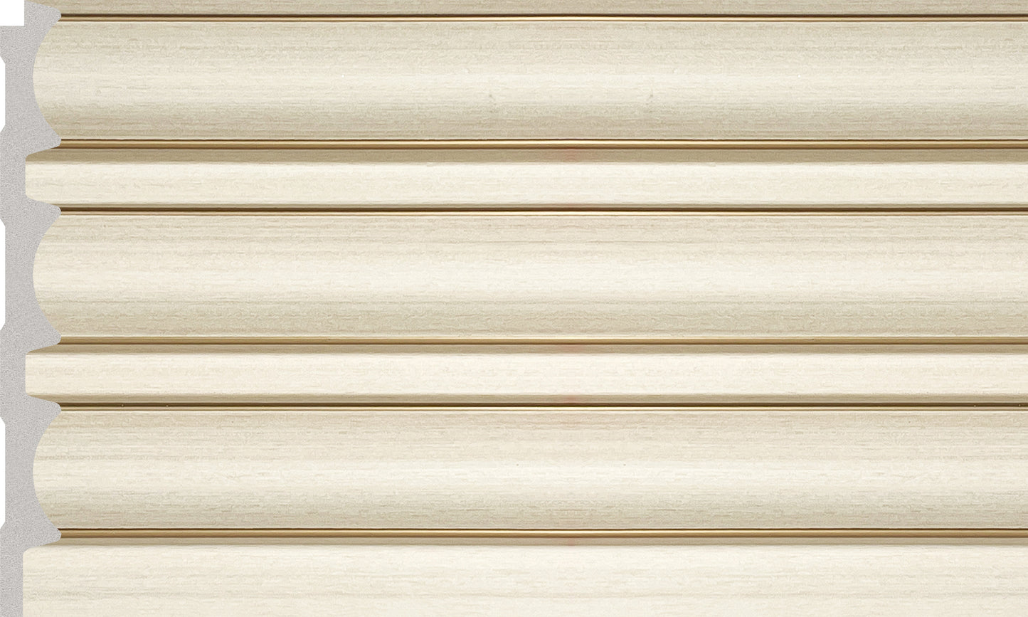 Light Wooden with Brass Line