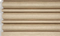 Brown Wood with Brass Line