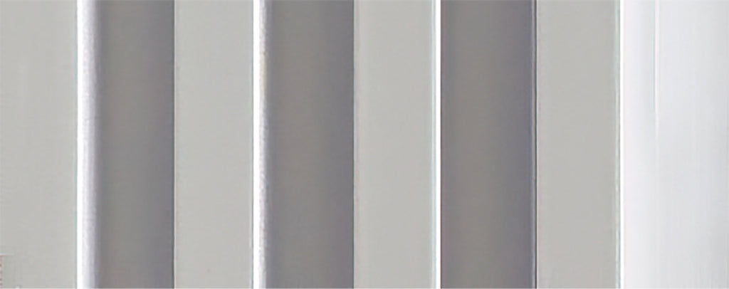 Cool White Fluted Wall