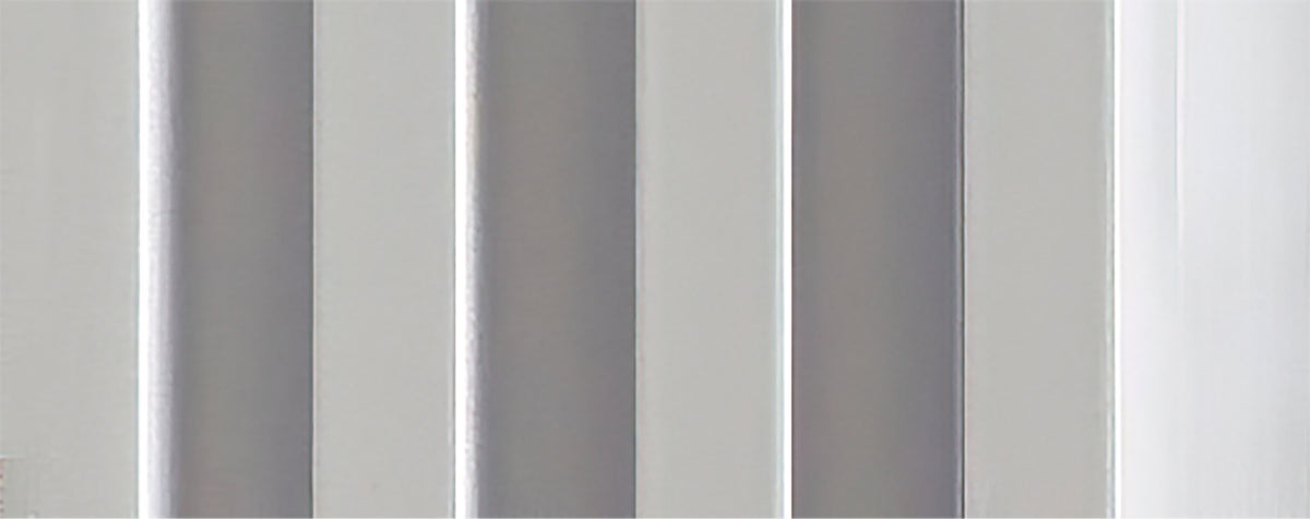 Cool White Fluted Wall
