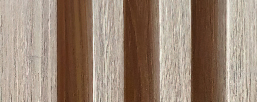 Oak Wood Fluted Wall