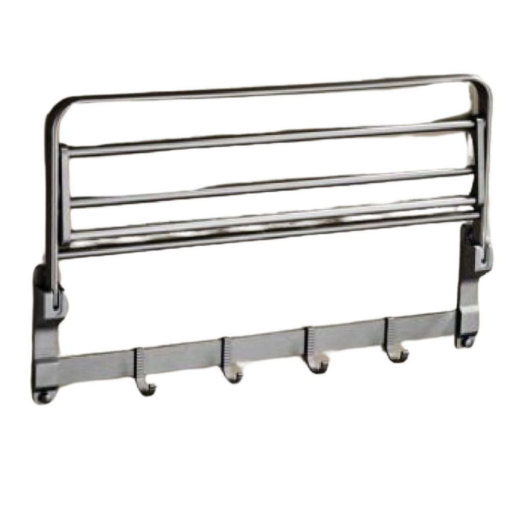 FIVE-PIECE BATHROOM ACCESSORY SET