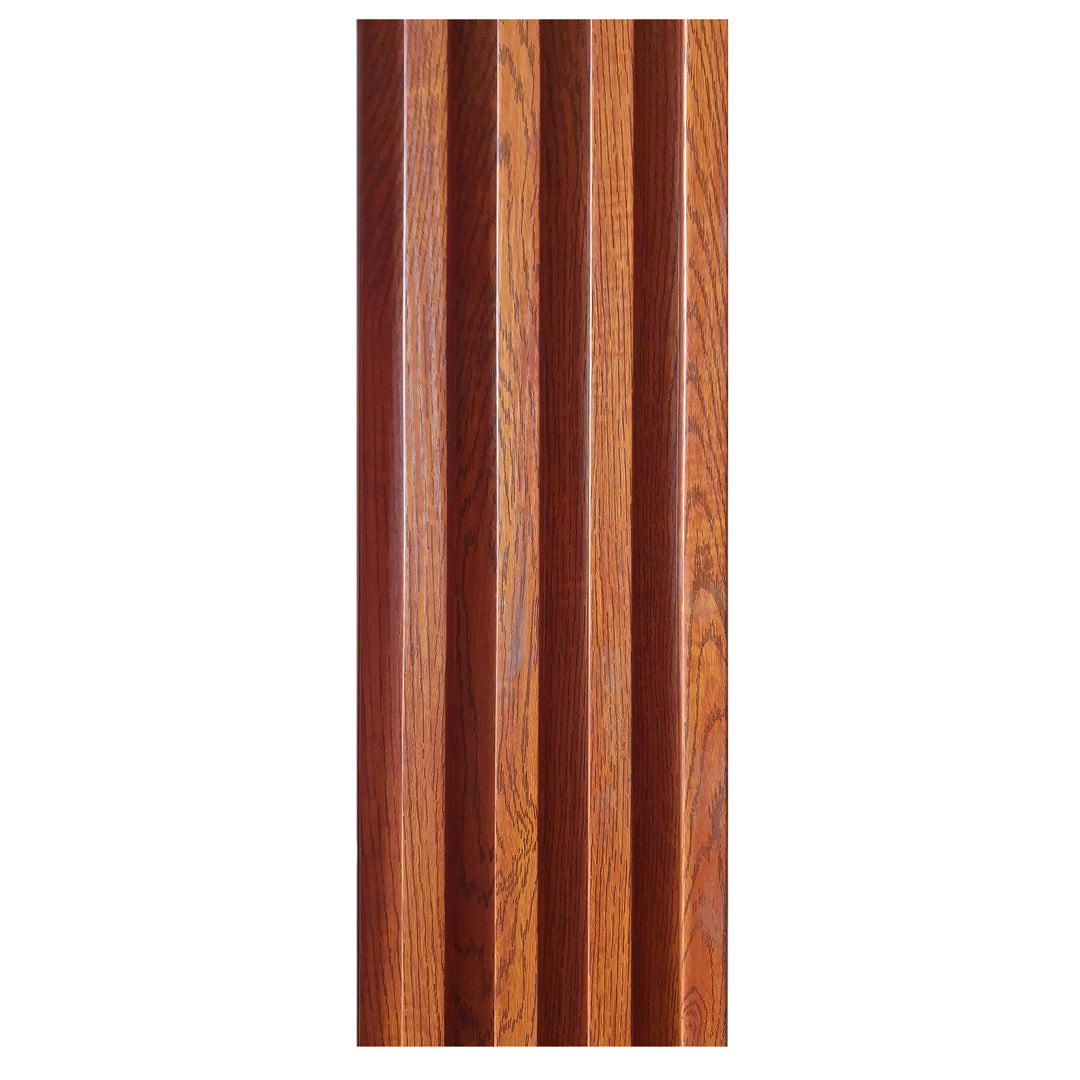 Cherry Wood Fluted Wall