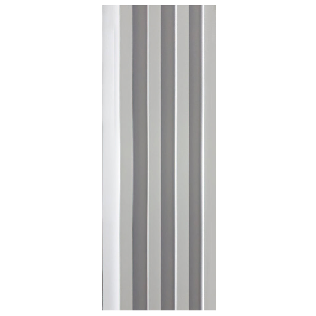 Cool White Fluted Wall