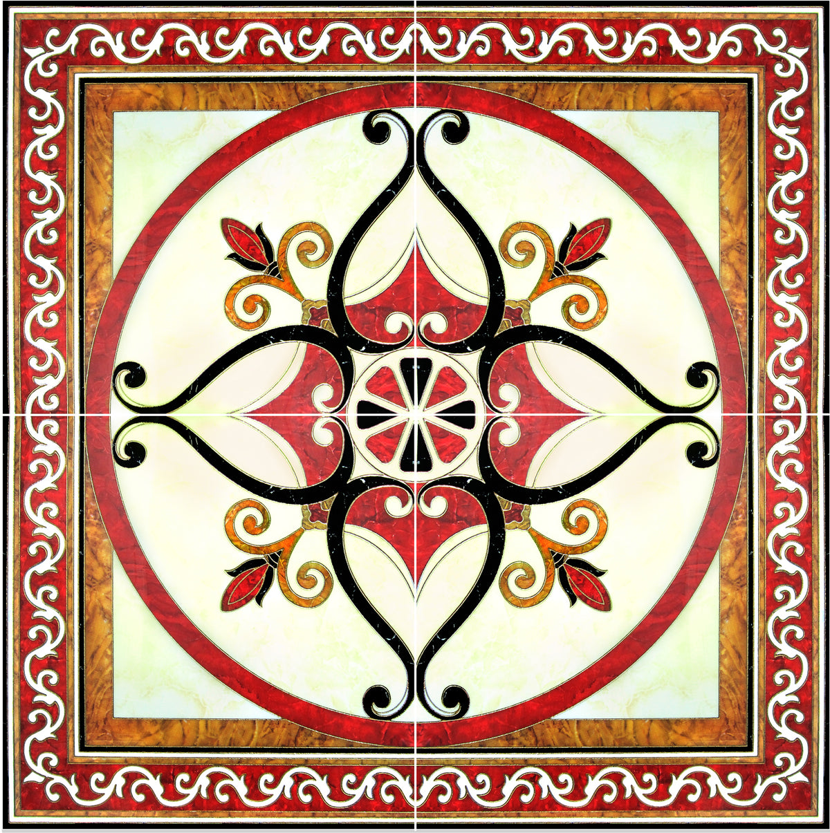 60x60 cm Decorative Tiles 4PG1005