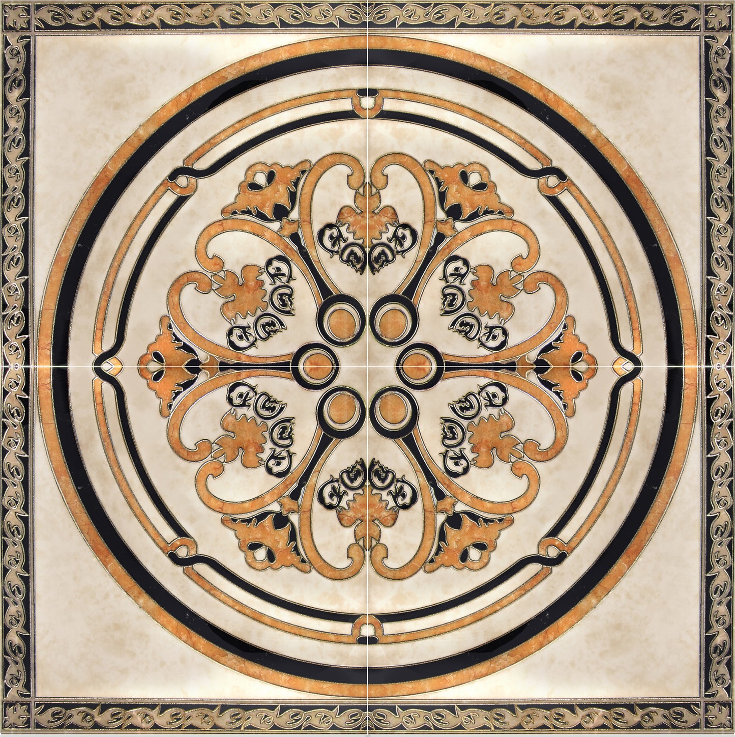 60x60 cm Decorative Tiles 4PG4896