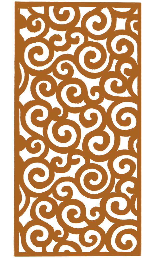 Swirls - Grille Panel