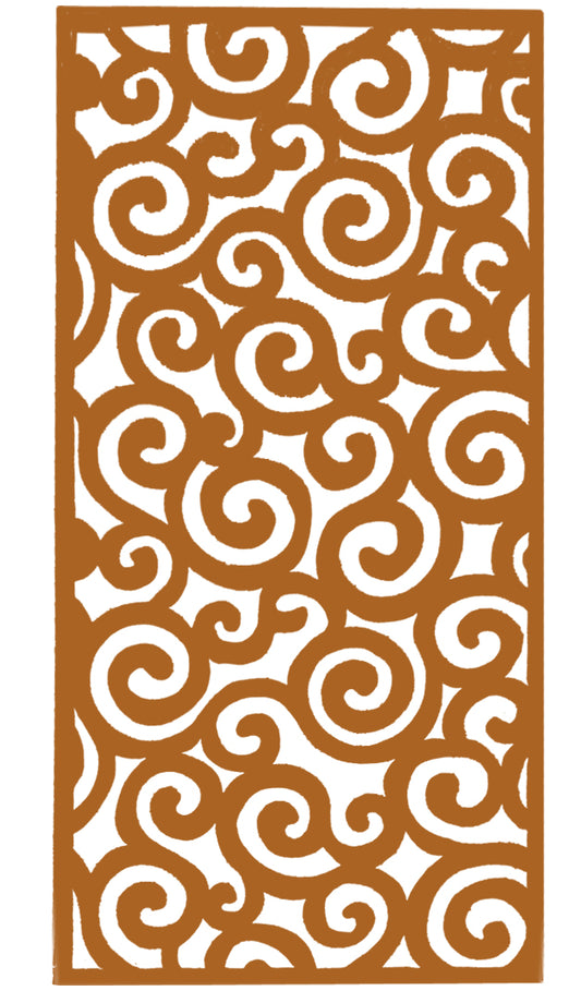 Swirls - Grille Panel