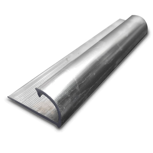 Silver Aluminum Tile Trim Silver